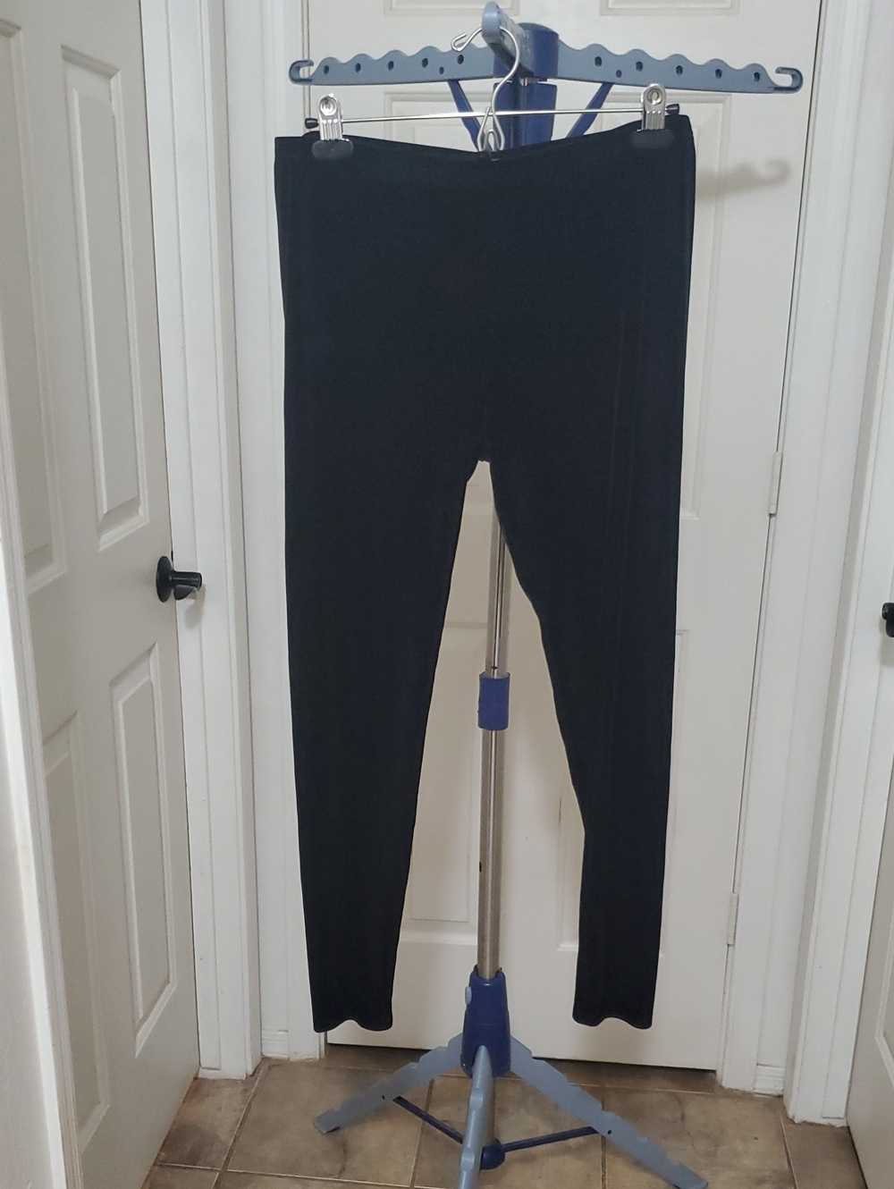 Eileen Fisher Black Velvet-Look Skirt